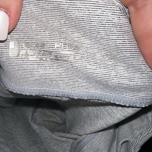 Born Primitive Gray Women's spandex Athletic Shorts XS Gym activewear summer - Picture 2 of 5